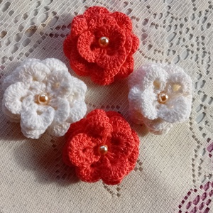 Horgolt kamélia virág vegyes  - otthon & életmód - dekoráció - dísztárgy - Meska.hu Horgolt kamélia virág vegyes  - otthon & életmód - dekoráció - dísztárgy - Meska.hu