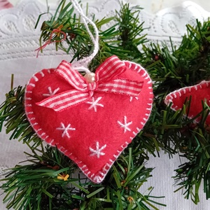 Karácsonyfadísz, dekoráció - karácsony - karácsonyi lakásdekoráció - karácsonyfadíszek - Meska.hu