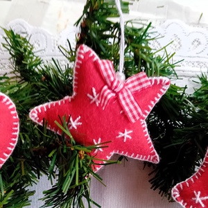 Karácsonyfadísz, dekoráció - karácsony - karácsonyi lakásdekoráció - karácsonyfadíszek - Meska.hu