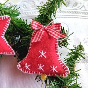 Karácsonyfadísz, dekoráció - karácsony - karácsonyi lakásdekoráció - karácsonyfadíszek - Meska.hu