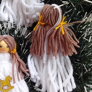 Fonal angyalka  - karácsony - karácsonyi lakásdekoráció - karácsonyfadíszek - Meska.hu Fonal angyalka  - karácsony - karácsonyi lakásdekoráció - karácsonyfadíszek - Meska.hu