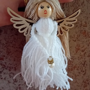 Karácsonyi fonal angyalka - karácsony - karácsonyi lakásdekoráció - karácsonyfadíszek - Meska.hu Karácsonyi fonal angyalka - karácsony - karácsonyi lakásdekoráció - karácsonyfadíszek - Meska.hu