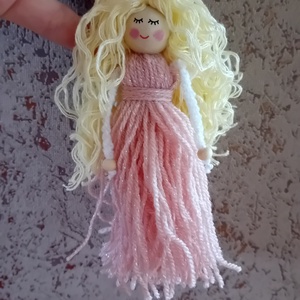 Karácsonyi fonal angyal, Karácsony, Karácsonyi lakásdekoráció, Karácsonyfadíszek, Mindenmás, MESKA