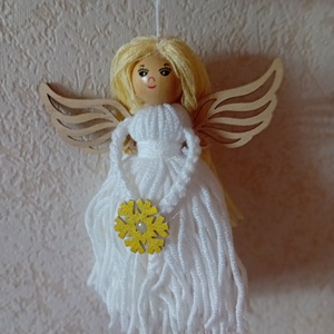 Karácsonyi fonal angyalka - karácsony - karácsonyi lakásdekoráció - karácsonyfadíszek - Meska.hu Karácsonyi fonal angyalka - karácsony - karácsonyi lakásdekoráció - karácsonyfadíszek - Meska.hu