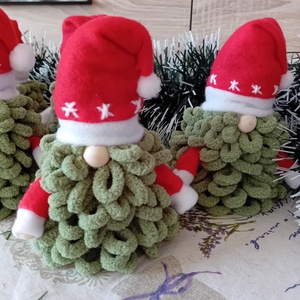 Karácsonyi fenyőmanó - Meska.hu