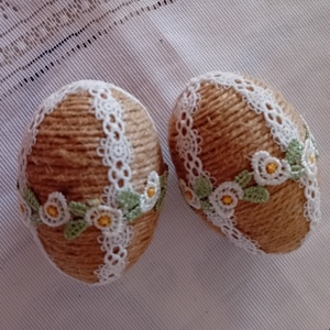 Húsvéti dekoráció, tojás - ünnepi díszek, dekorációk - húsvéti díszek és dekorációk - húsvéti asztaldíszek - Meska.hu