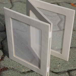 Összehajtható, leporelló hálós fülbevaló tartó -  - Meska.hu