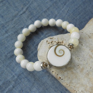 Shiva szeme karkötő - ékszer - karkötő - bogyós karkötő - Meska.hu