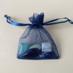 5 db ásvány kaboson ajándék zacskóban 9. - kellékek & szerszámok - gyöngyfűzés kellékek - cabochon - Meska.hu