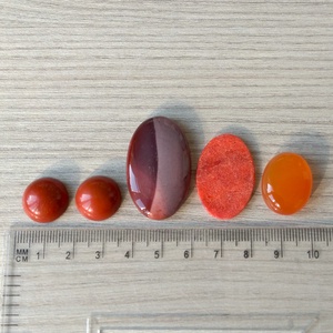 5 db ásvány kaboson ajándék zacskóban 17. - kellékek & szerszámok - gyöngyfűzés kellékek - cabochon - Meska.hu
