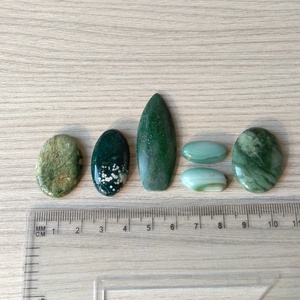 6 db ásvány kaboson ajándék zacskóban 23. - kellékek & szerszámok - gyöngyfűzés kellékek - cabochon - Meska.hu
