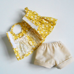 Nefelejcs két részes összeállítás 32 cm-s Paola Reina babákra - játék & sport - baba & babaház - babaruha, babakellék - Meska.hu