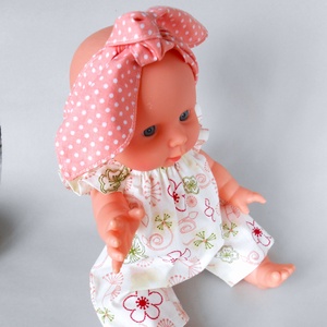Százszorszép öltözék 30 cm-s bébi babákra - játék & sport - baba & babaház - babaruha, babakellék - Meska.hu