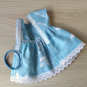 Csipkeszegélyes ruha 32 cm-s Paola Reina babáknak. - játék & sport - baba & babaház - babaruha, babakellék - Meska.hu