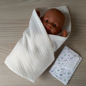 Gondozó készlet 21 cm-s Miniland babáknak - játék & sport - baba & babaház - babaruha, babakellék - Meska.hu