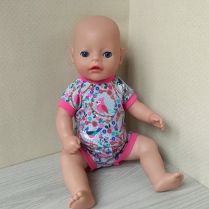 Két részes, madárkás összeállítás 36 cm-s Baby Born babáknak., Játék & Sport, Baba & babaház, Babaruha, babakellék, Varrás, MESKA