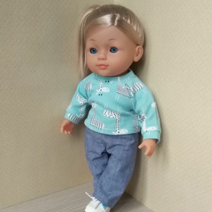 Zsiráfos összeállítás Charlotte babáknak. - játék & sport - baba & babaház - babaruha, babakellék - Meska.hu