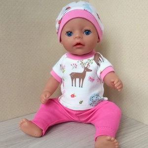 Erdei állatos összeállítás 36 cm-s Baby Born babáknak, Játék & Sport, Baba & babaház, Babaruha, babakellék, Varrás, MESKA