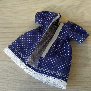 Kékfestő ruha 32 cm-s Paola Reina babáknak - játék & sport - baba & babaház - babaruha, babakellék - Meska.hu