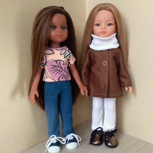 Két öltözék Paola Reina babának, Nettus24 részére - Meska.hu