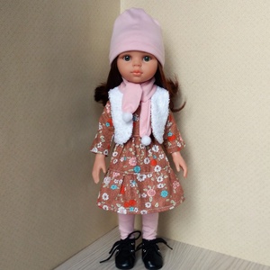 Mellényes öltözék Poal Reina babáknak - Meska.hu