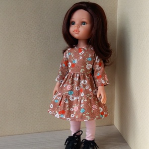 Mellényes öltözék Poal Reina babáknak - játék & sport - baba & babaház - babaruha, babakellék - Meska.hu