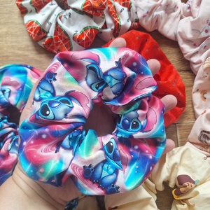 Vidám mintás hajgumi, Ruha & Divat, Hajdísz & Hajcsat, Hajgumi, Varrás, MESKA