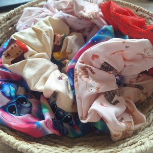 Vidám mintás hajgumi - ruha & divat - hajdísz & hajcsat - hajgumi - Meska.hu