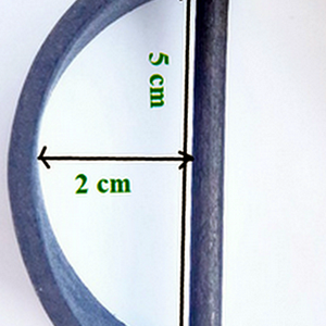 Kerti séta - bőr kontycsat - ruha & divat - hajdísz & hajcsat - hajcsat & hajtű - Meska.hu
