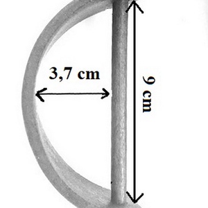 Virágzás - nagy bőr kontycsat - ruha & divat - hajdísz & hajcsat - hajcsat & hajtű - Meska.hu