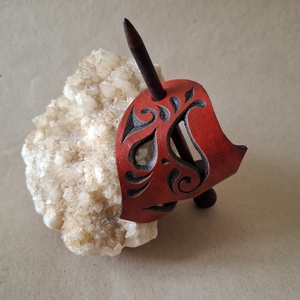 Álom - bőr kontycsat - ruha & divat - hajdísz & hajcsat - hajcsat & hajtű - Meska.hu