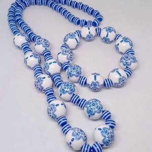 Holland Delfti mintás ékszerszett - ékszer - ékszerszett - Meska.hu