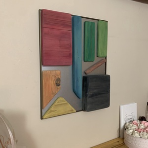 Vidám falikép (KE10) - otthon & életmód - dekoráció - kép & falikép - fából készült kép - Meska.hu