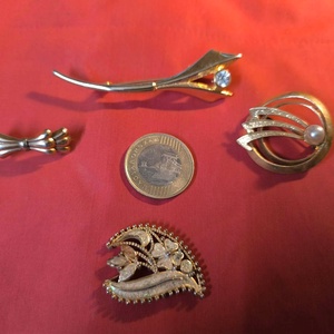 4db vintage bross, Ékszer, Kitűző és Bross, , MESKA