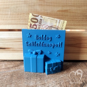 Születésnapi pénzátadó - 4 változatban - otthon & életmód - papír, írószer - ajándékozás kellékei - pénzátadó doboz - Meska.hu
