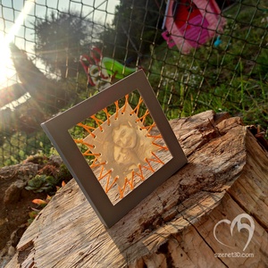 Képkeret fényre előtűnő saját fotóval - otthon & életmód - dekoráció - kép & falikép - 3d képek - Meska.hu