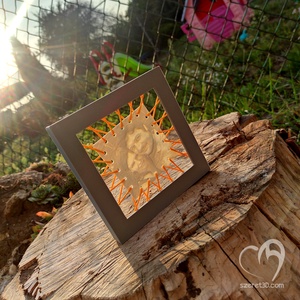 Képkeret fényre előtűnő saját fotóval - otthon & életmód - dekoráció - kép & falikép - 3d képek - Meska.hu