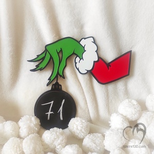 Grincs karácsonyi visszaszámláló - 2 változatban - karácsony - adventi díszek - adventi naptár - Meska.hu Grincs karácsonyi visszaszámláló - 2 változatban - karácsony - adventi díszek - adventi naptár - Meska.hu