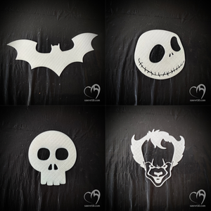 Sötétben világító figurák - Halloween témában - 1. - otthon & életmód - dekoráció - halloween - halloweeni dekoráció - Meska.hu Sötétben világító figurák - Halloween témában - 1. - otthon & életmód - dekoráció - halloween - halloweeni dekoráció - Meska.hu