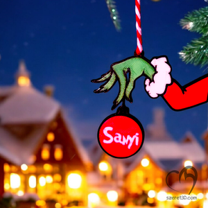 Grincs karácsonyfadísz - Többféle változatban - karácsony - karácsonyi lakásdekoráció - karácsonyfadíszek - Meska.hu