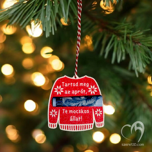 Vicces pénzátadó karácsonyfadísz, Otthon & Életmód, Papír, írószer, Ajándékozás kellékei, Pénzátadó doboz, Mindenmás, MESKA