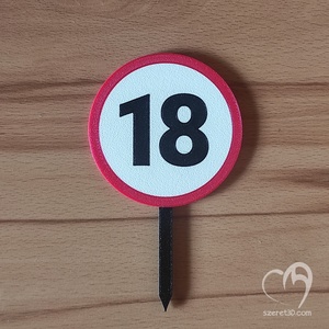 18 karikás tortadísz és hűtőmágnes egyben - otthon & életmód - konyhafelszerelés, tálalás - konyhai dekoráció - hűtőmágnes - Meska.hu