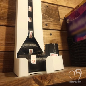 Macskaalom zacskó tartó - otthon & életmód - kisállatoknak - cicáknak & macskáknak - Meska.hu