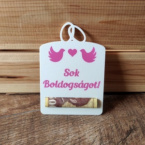 Pénzátadó esküvőre - esküvő - emlék & ajándék - nászajándék - esküvői pénzátadó doboz - Meska.hu