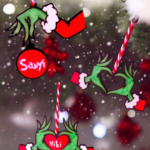 Grincs karácsonyfadísz - Többféle változatban - Meska.hu