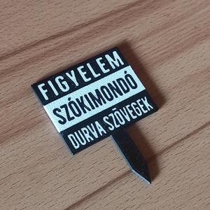 Szókimondó szövegek tortadísz és hűtőmágnes egyben - otthon & életmód - konyhafelszerelés, tálalás - konyhai dekoráció - hűtőmágnes - Meska.hu