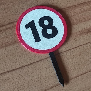 18 karikás tortadísz és hűtőmágnes egyben - otthon & életmód - konyhafelszerelés, tálalás - konyhai dekoráció - hűtőmágnes - Meska.hu