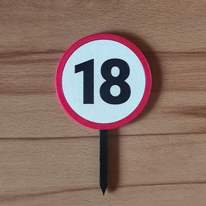 18 karikás tortadísz és hűtőmágnes egyben - otthon & életmód - konyhafelszerelés, tálalás - konyhai dekoráció - hűtőmágnes - Meska.hu