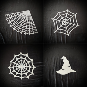 Sötétben világító figurák - Halloween témában - 1. - otthon & életmód - dekoráció - halloween - halloweeni dekoráció - Meska.hu