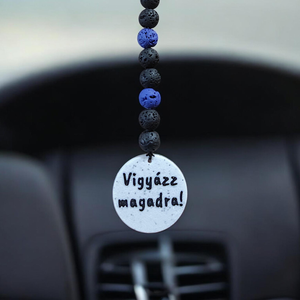 Lávakő autóillatosító személyes bilétával � többféle színből, Otthon & Életmód, Autó, Autós illatosító, Mindenmás, MESKA